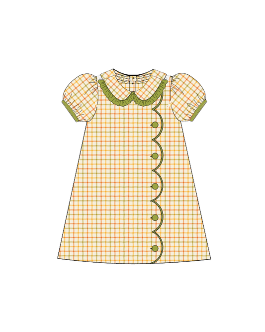 Girls Harvest Corduroy Dress