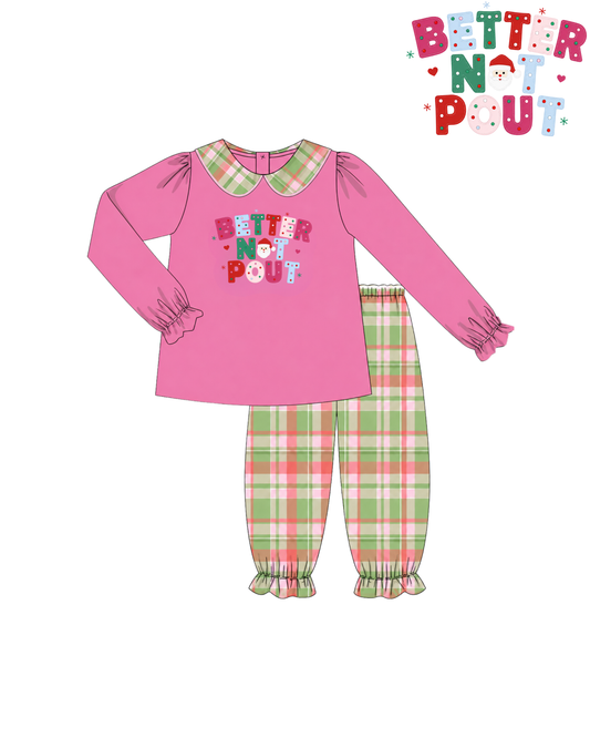 Better Not Pout Pants Set