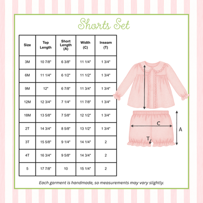 Appliqué Conversation Hearts Bloomer Set