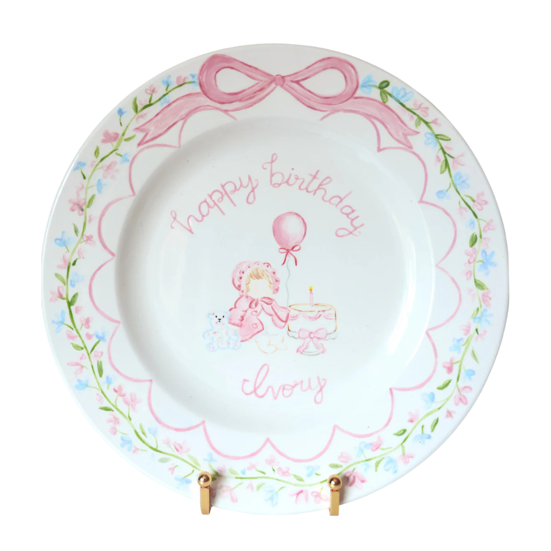 Sugar & Spice Birthday Plate