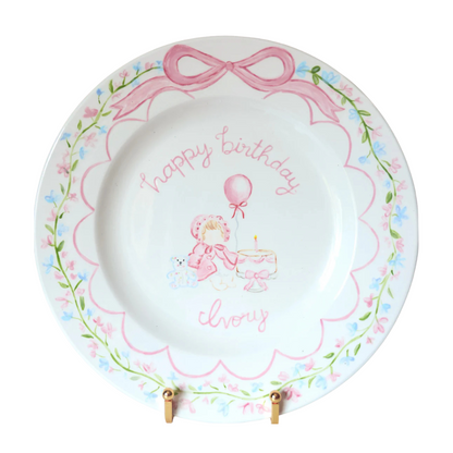 Sugar & Spice Birthday Plate