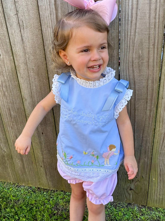 Daddy's Girl Mama's World Shorts Set (June ETA)