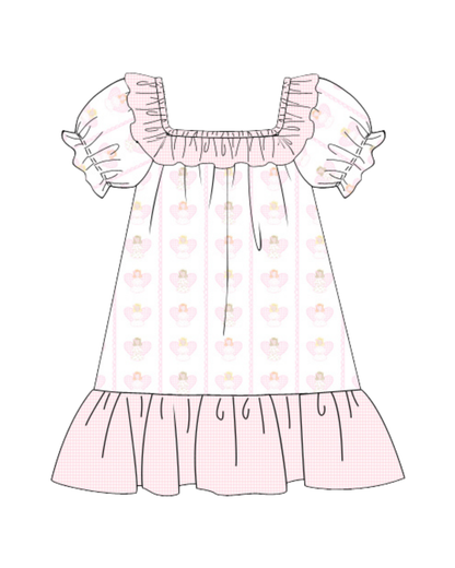 Sweet Angels Ruffle Nightgown