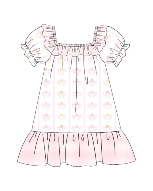 Sweet Angels Ruffle Nightgown