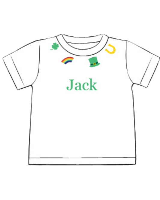 Embroidered St. Patrick's Day Tee
