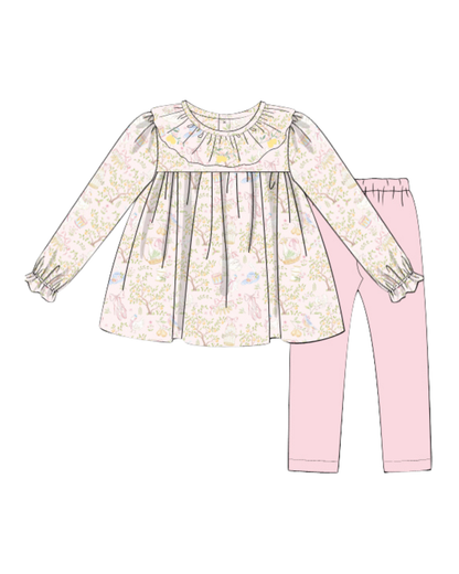 The Twelve Days Toile Legging Set
