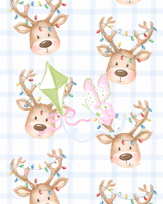 Reindeer Name Long Romper