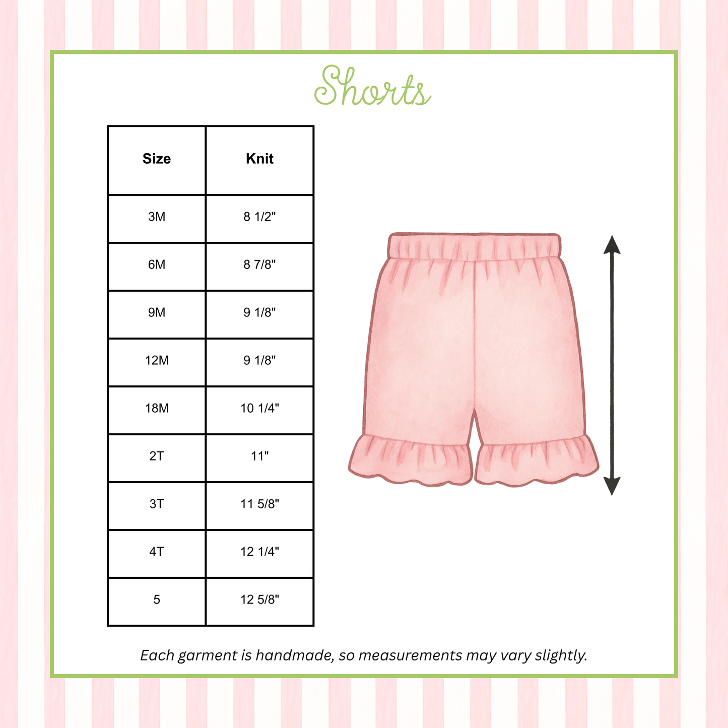 Girls April Showers Shorts Set
