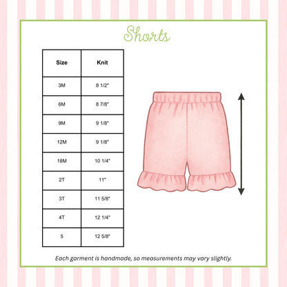Girls April Showers Shorts Set
