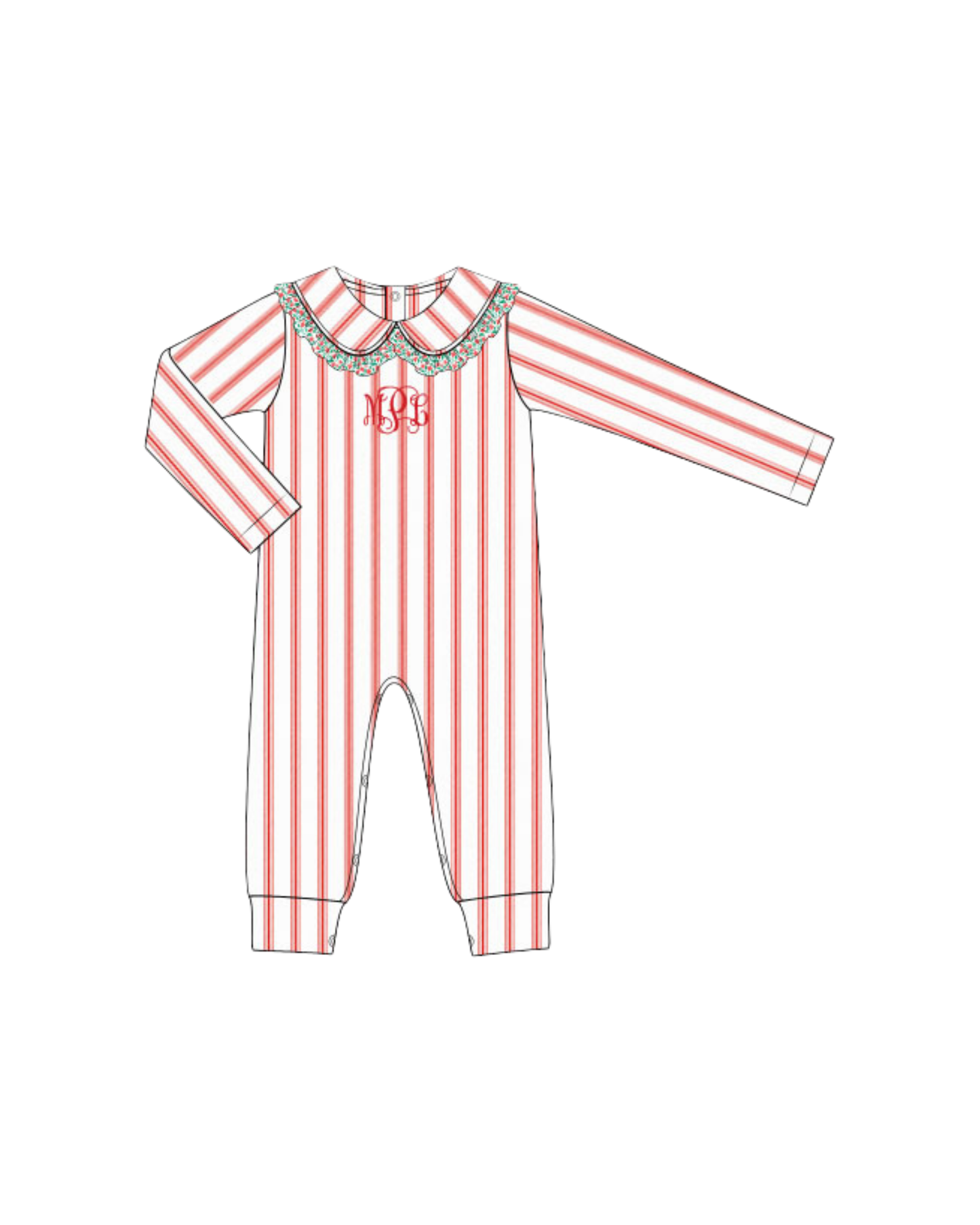 Christmas Morning Family Pajamas Girls Sleeper
