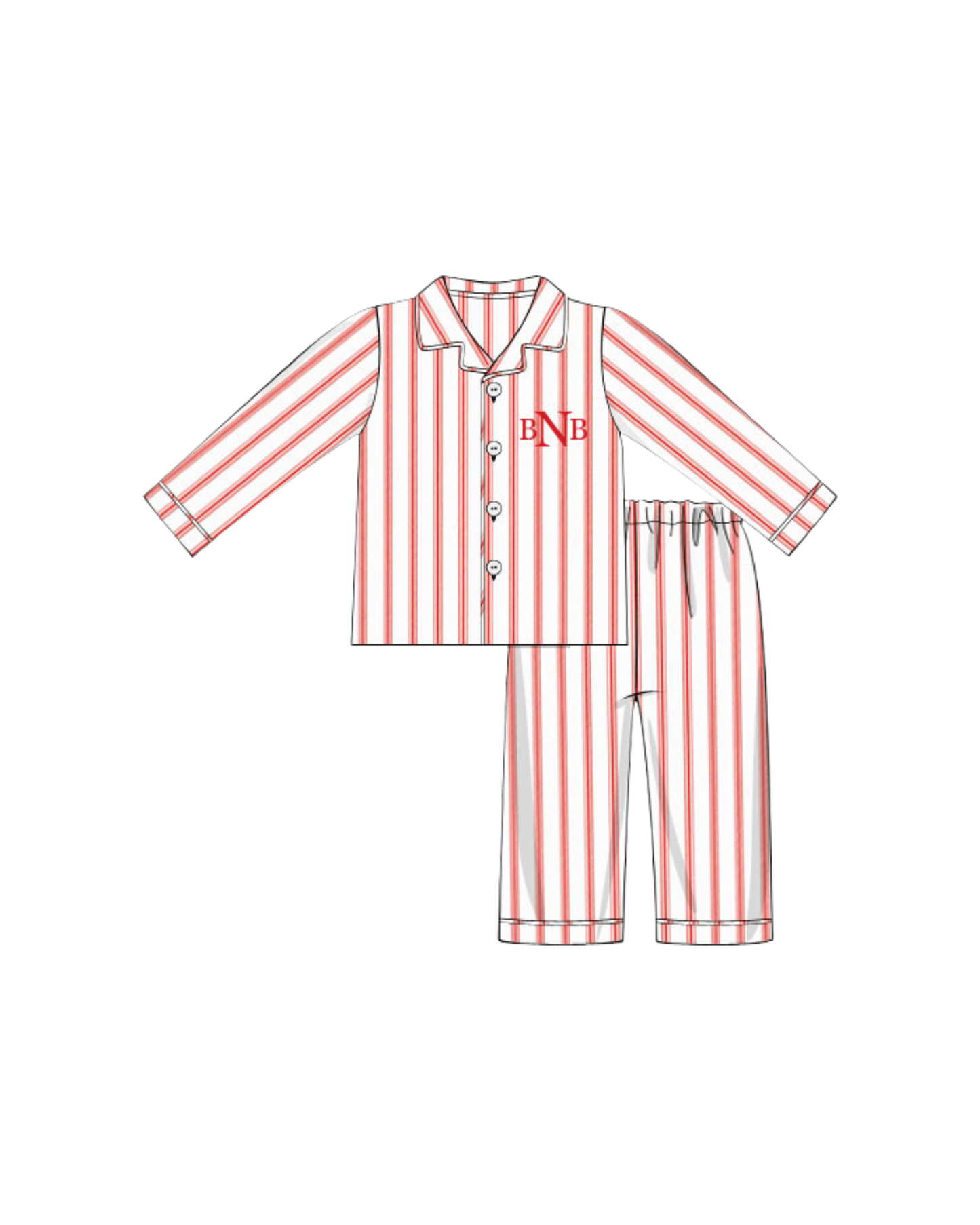 Christmas Morning Family Pajamas Boys Set