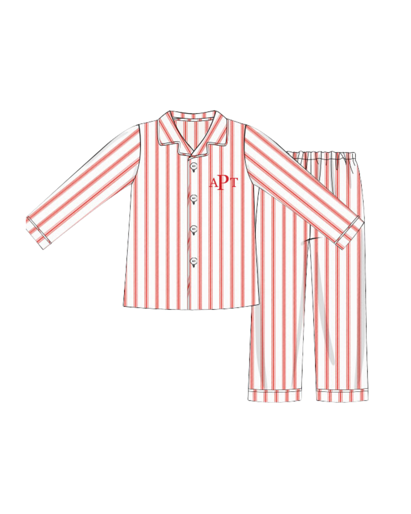Christmas Morning Family Pajamas Dad Set