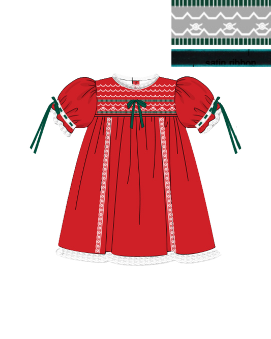 Merry Heirloom Girls Dress