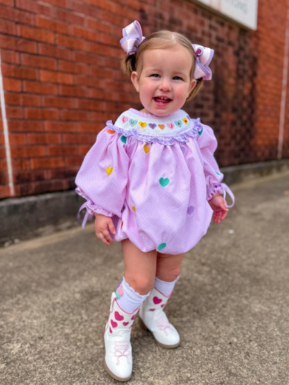 Conversation Hearts SWEETHEART Smock Bubble