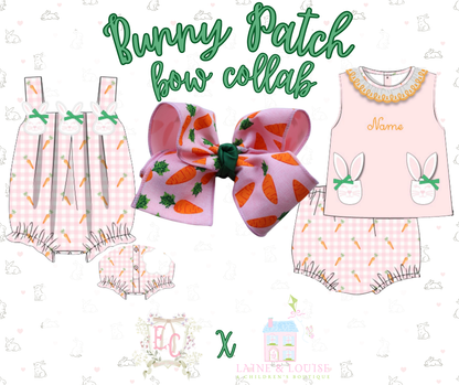 5" Elaina Cole Co Carrot Bow