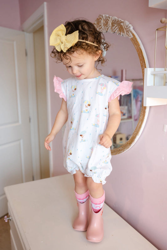 Girls April Showers Bubble