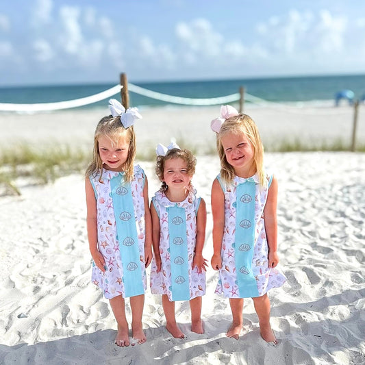 Girls Turquoise Tides Dress
