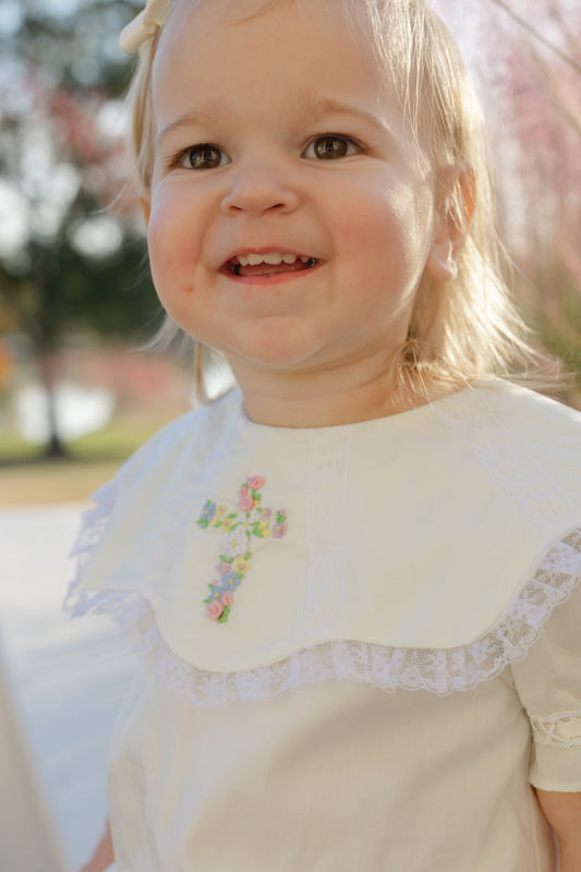 Girls Cross Heirloom Bubble