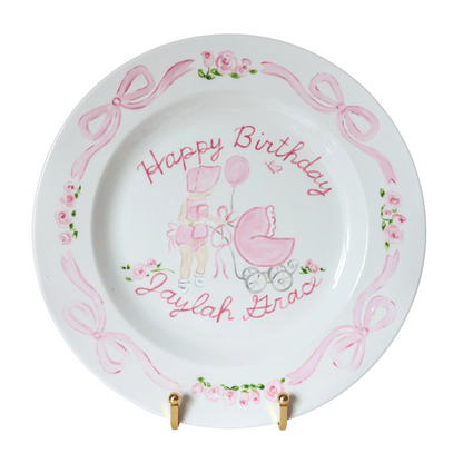 Doll Birthday Plate