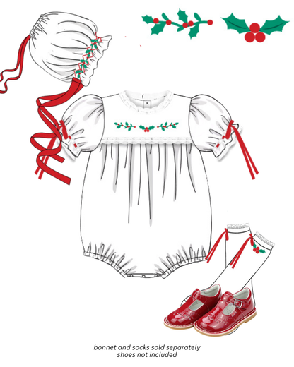 Holly Heirloom Girls Bubble