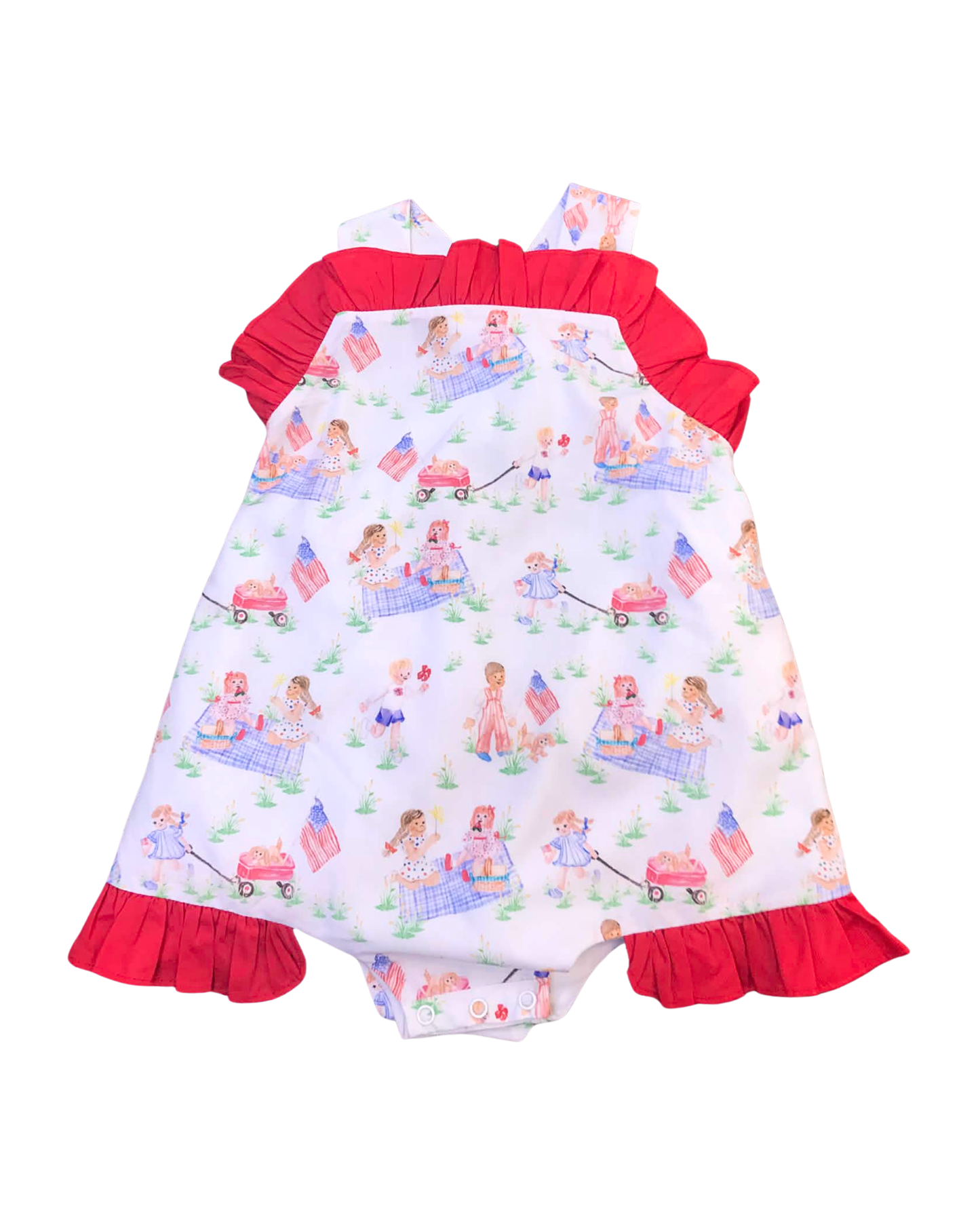 Girls Americana Afternoons Sunsuit
