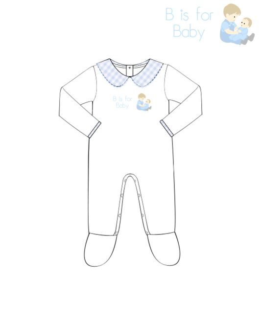 Boys B is for Baby Footie