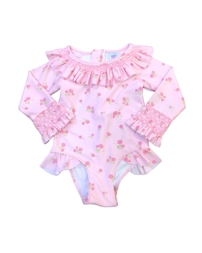 Petite Posey Rashguard Swimsuit