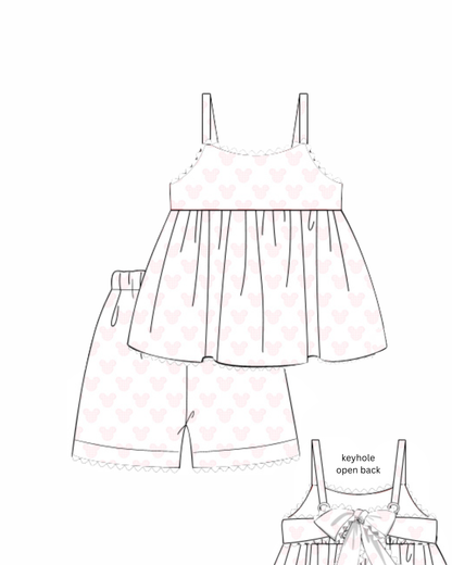 Girls Magical Days Shorts Set