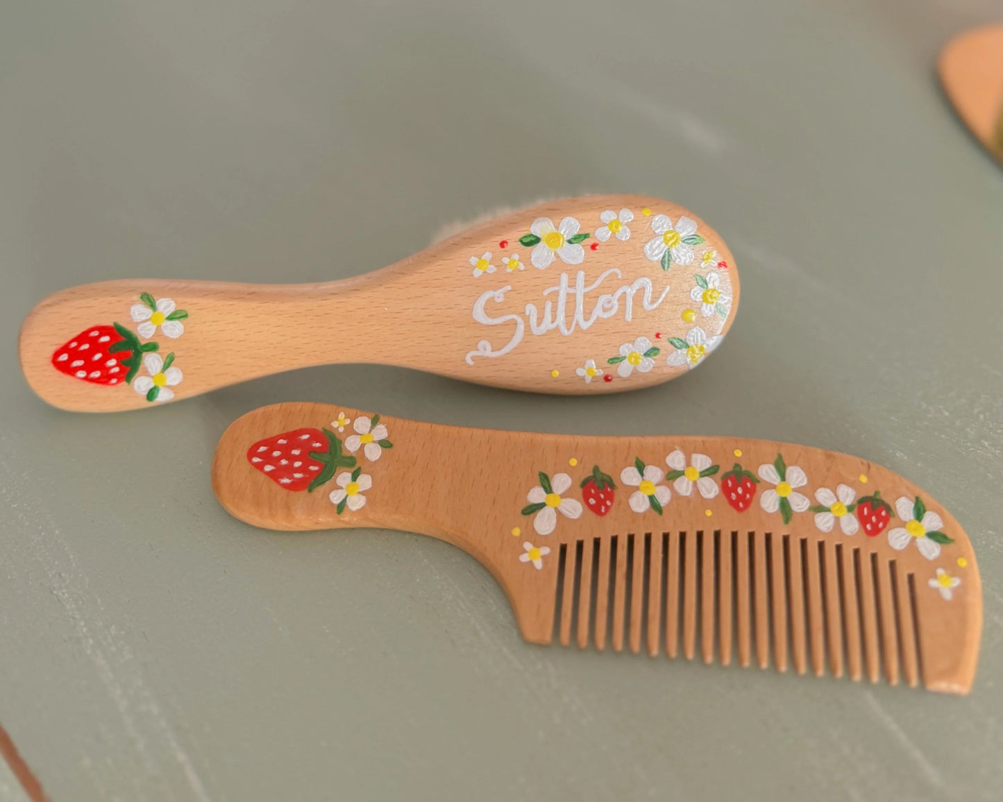 Painted Baby Brush