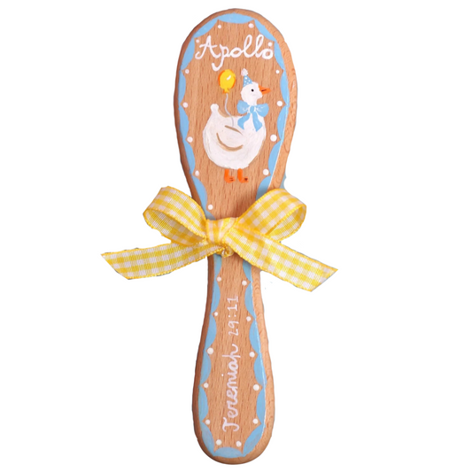 Boy Silly Goose Baby Brush