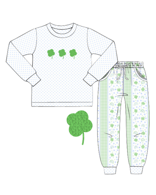 Boys St. Patty's Cutie Jogger Set