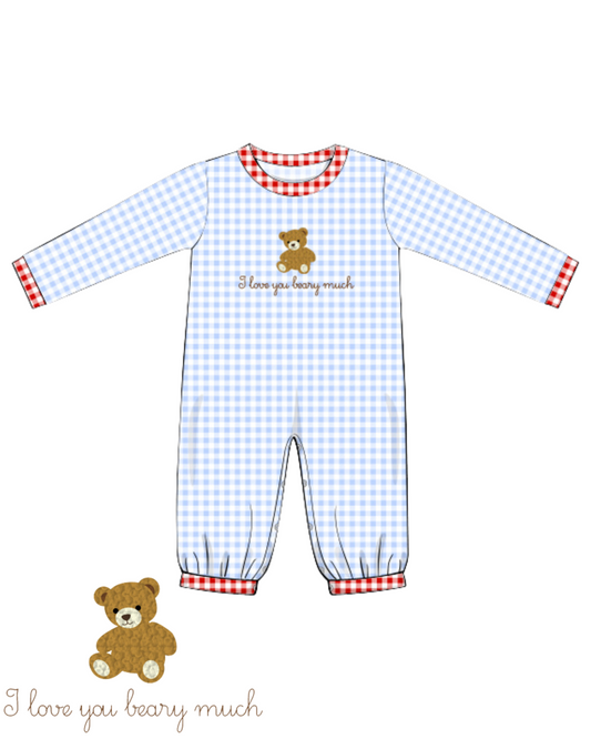 I Love You Beary Much Romper