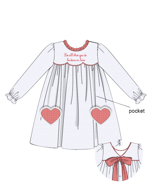 Girls Done in Love Dress